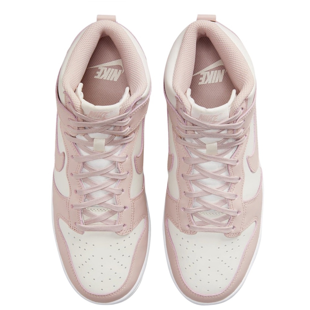 Women’s Nike Dunk High Pink Oxford Size 9.5 - Picture 3 of 4